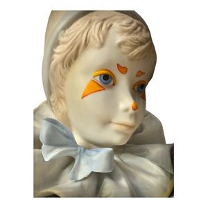 Vintage 1976 Cybis handmade very detailed funny clown face statue